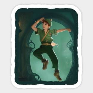 Peter Pan & Wendy Sticker